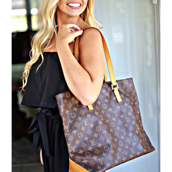 Louis Vuitton Monogram Cabas Mezzo Tote Bag - Picture 2 of 15